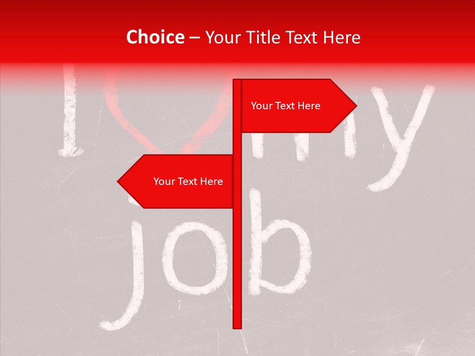 Leadership Text Teamwork PowerPoint Template