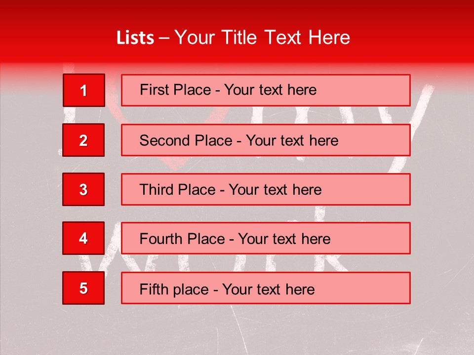 Map Chart Ideas PowerPoint Template