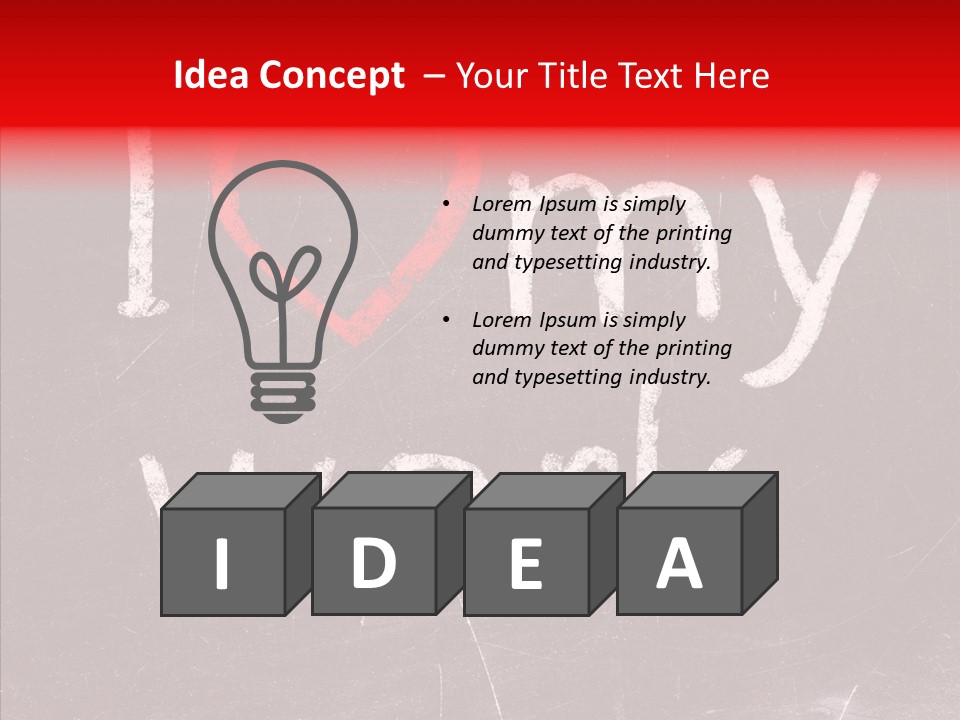 Map Chart Ideas PowerPoint Template