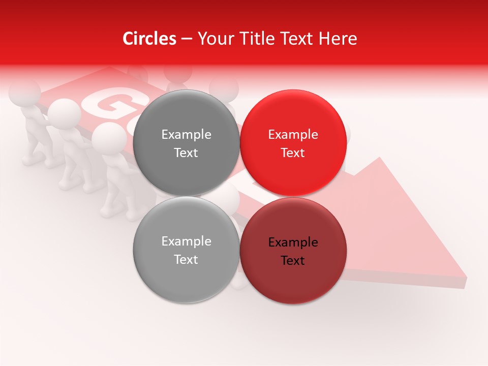 Corporate Arrow Partners PowerPoint Template