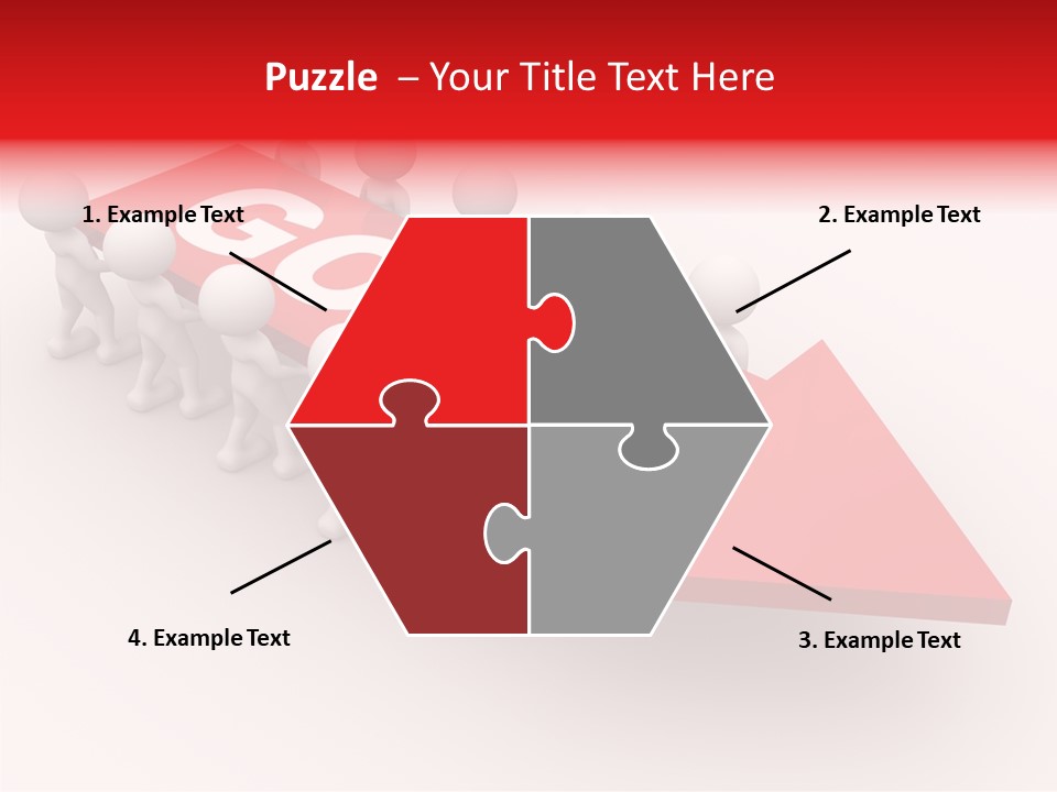 Corporate Arrow Partners PowerPoint Template