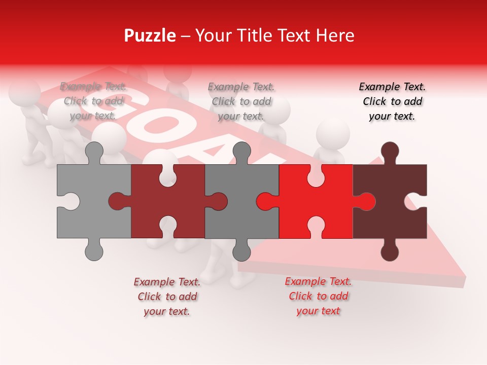 Corporate Arrow Partners PowerPoint Template