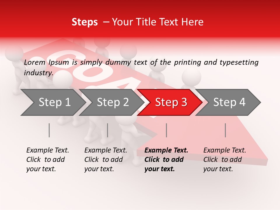 Corporate Arrow Partners PowerPoint Template