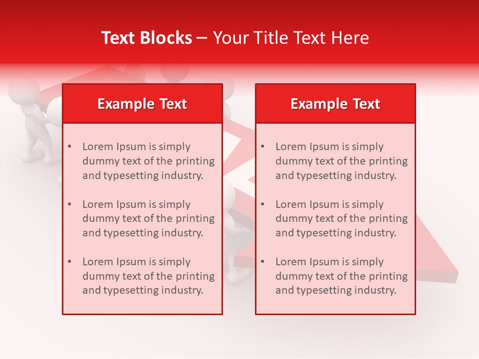 Corporate Arrow Partners PowerPoint Template