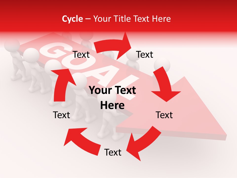 Corporate Arrow Partners PowerPoint Template