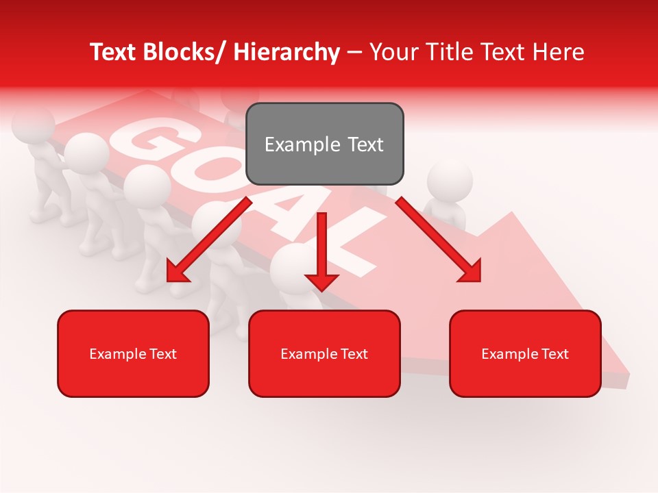 Corporate Arrow Partners PowerPoint Template