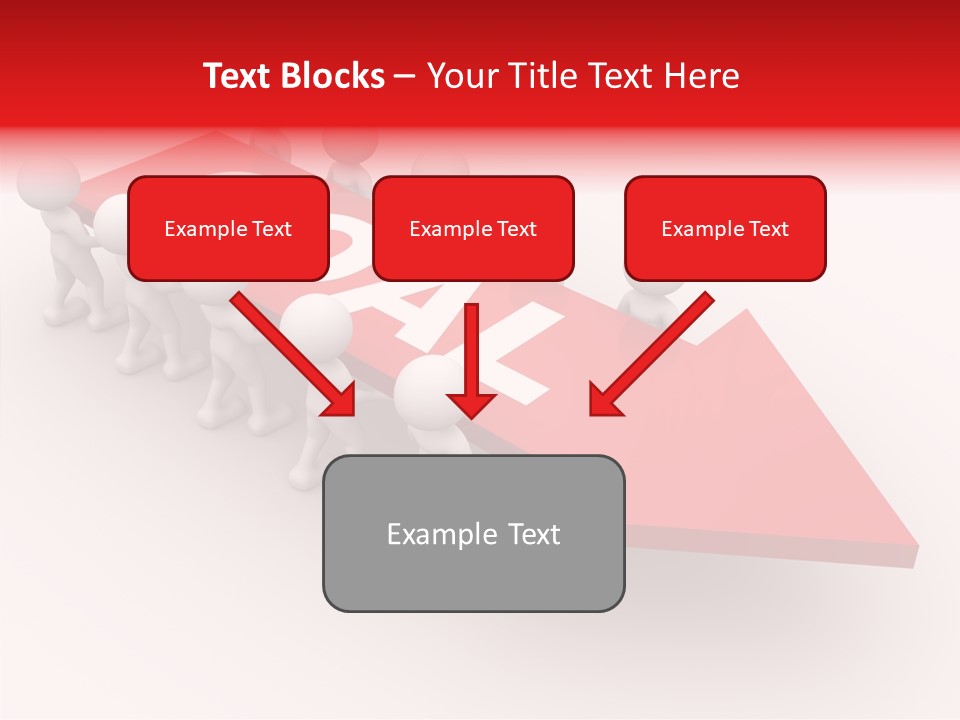 Corporate Arrow Partners PowerPoint Template
