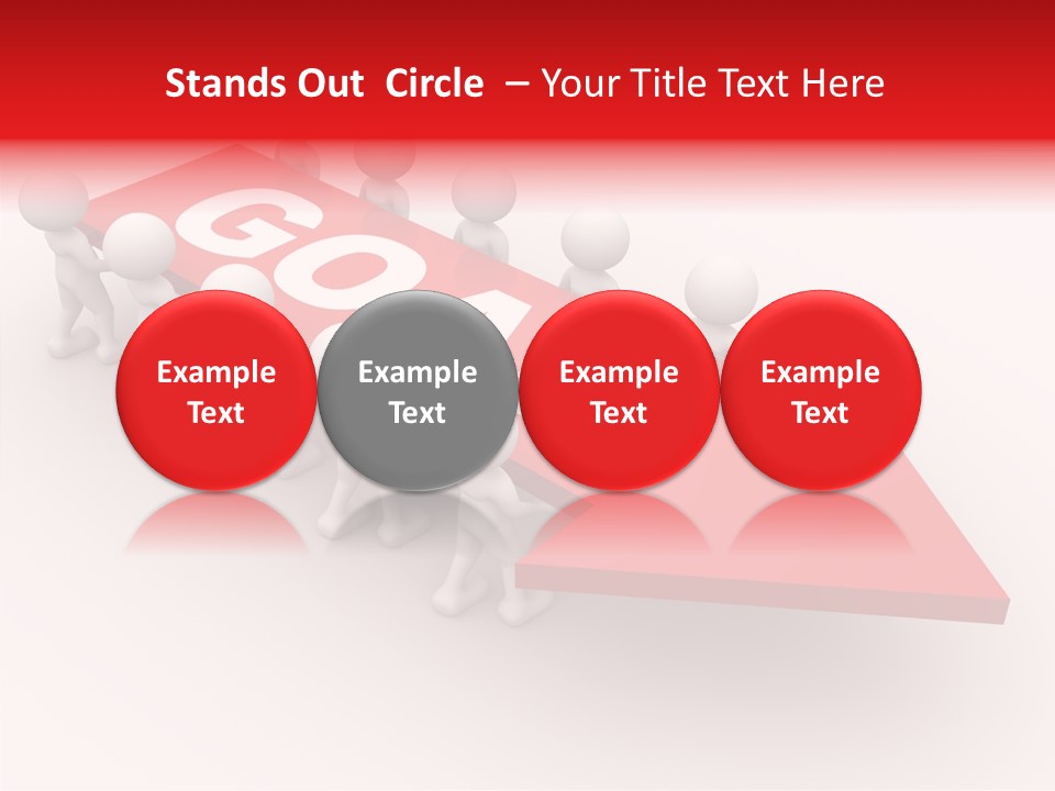 Corporate Arrow Partners PowerPoint Template