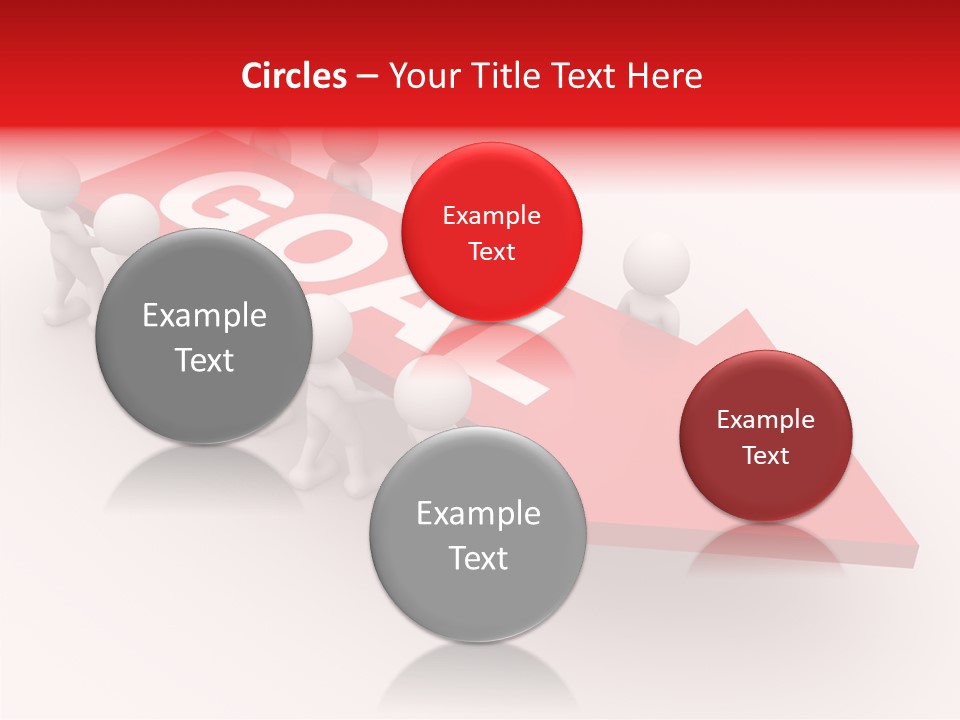 Corporate Arrow Partners PowerPoint Template