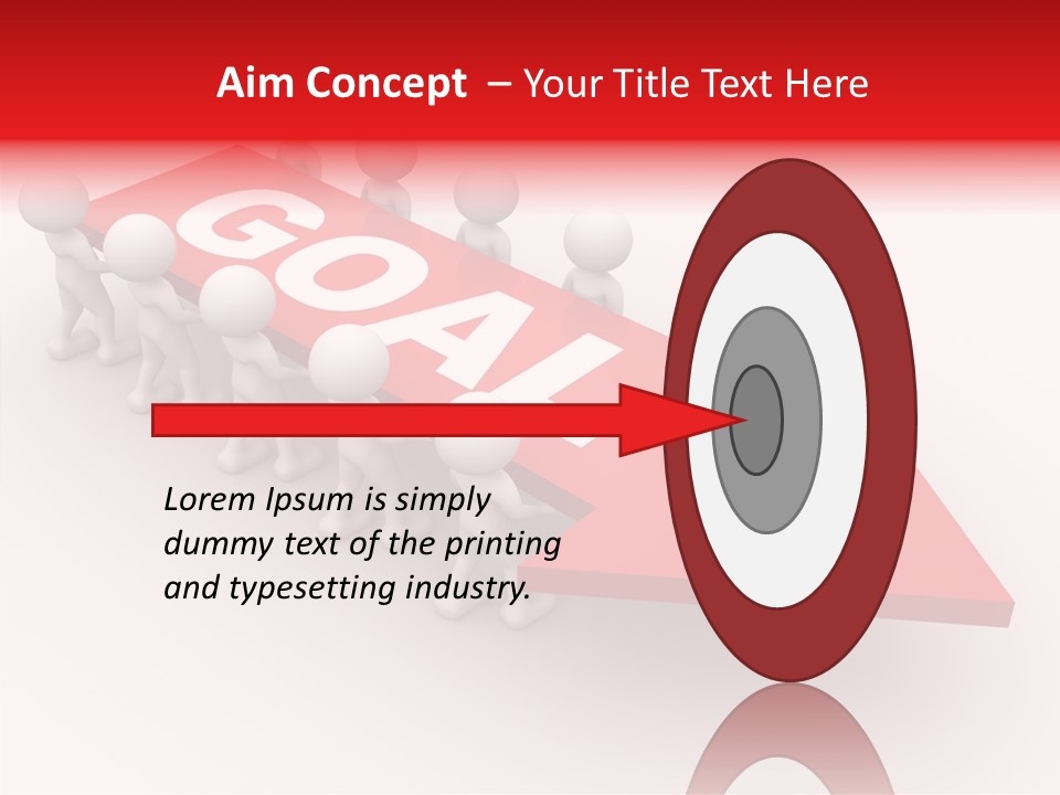 Corporate Arrow Partners PowerPoint Template