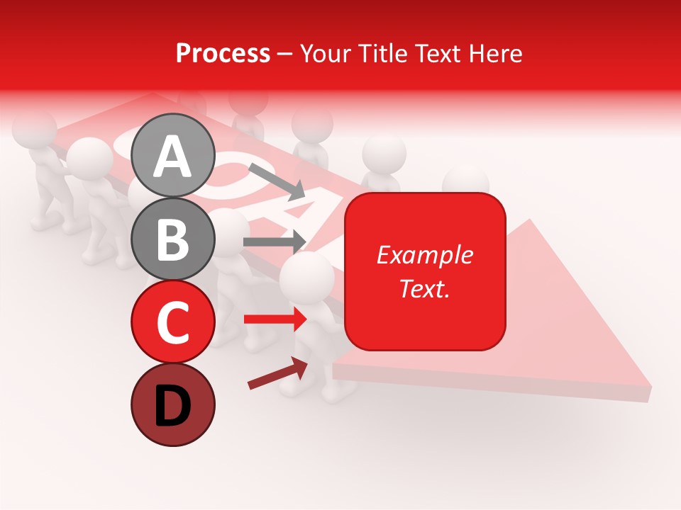 Corporate Arrow Partners PowerPoint Template