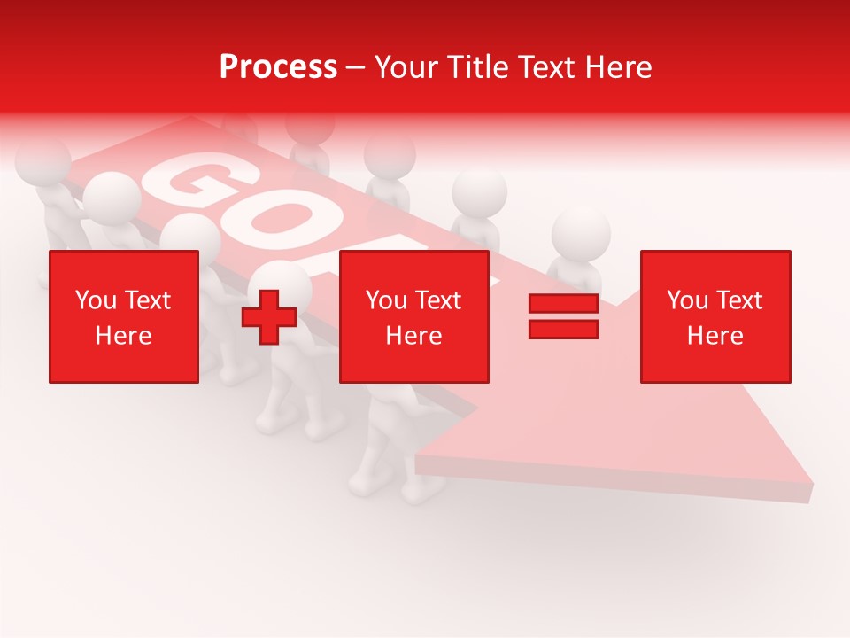 Corporate Arrow Partners PowerPoint Template
