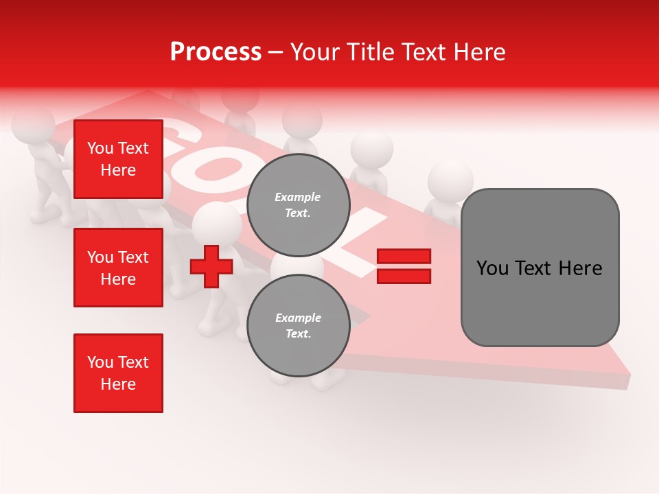 Corporate Arrow Partners PowerPoint Template