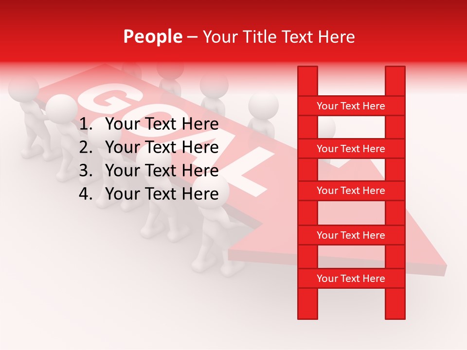 Corporate Arrow Partners PowerPoint Template