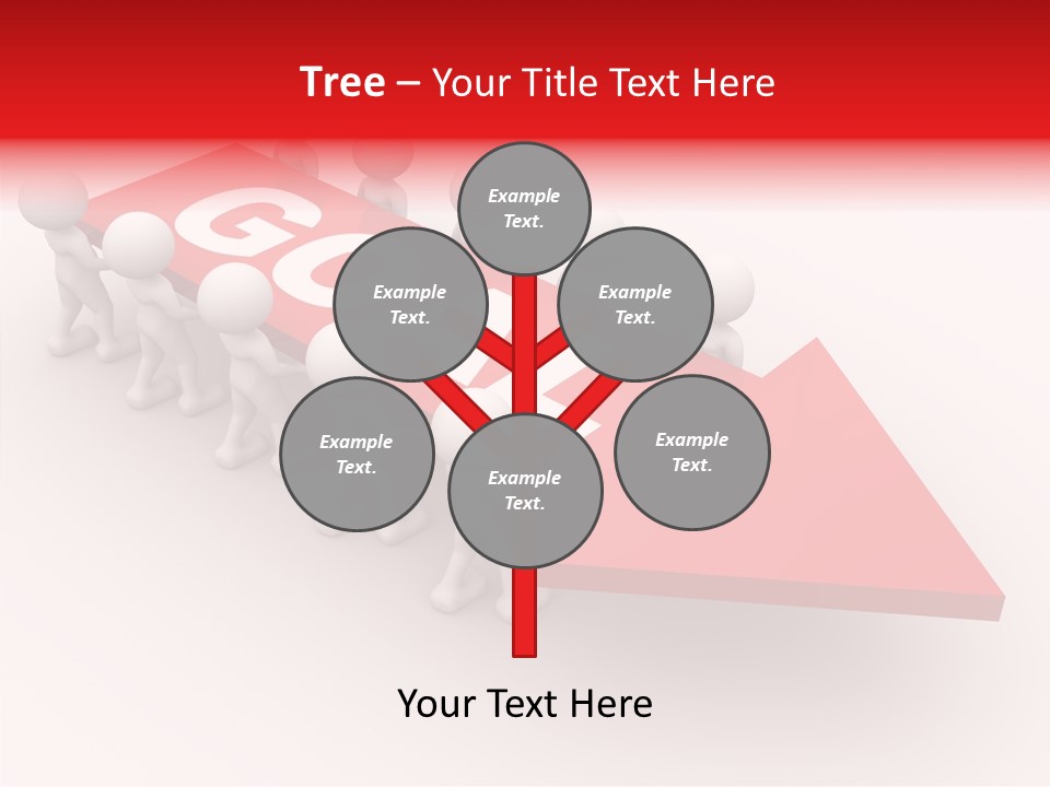 Corporate Arrow Partners PowerPoint Template