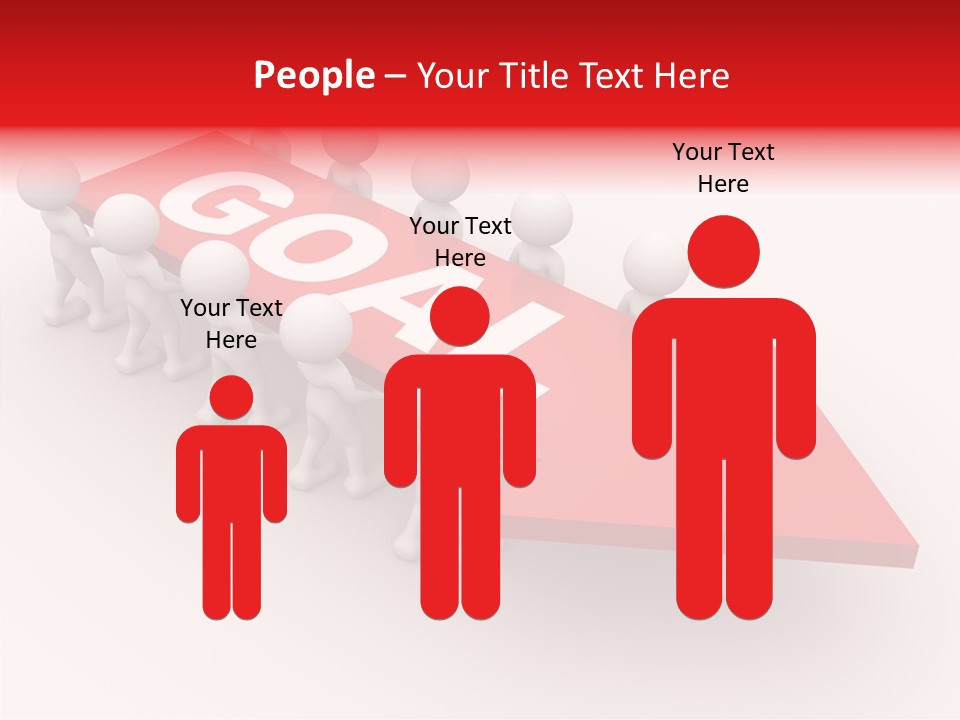 Corporate Arrow Partners PowerPoint Template