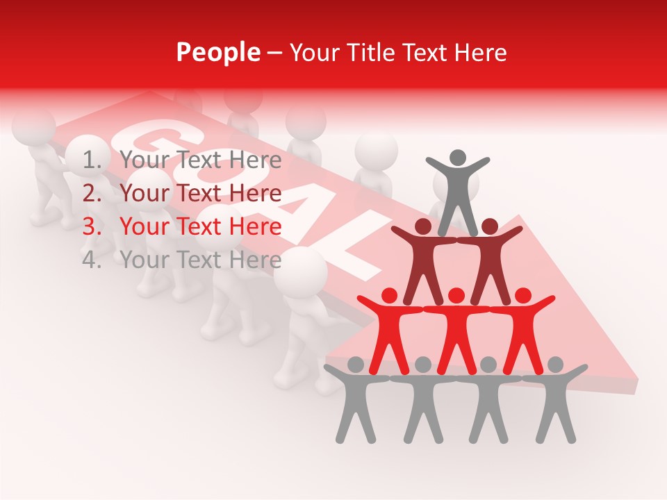 Corporate Arrow Partners PowerPoint Template