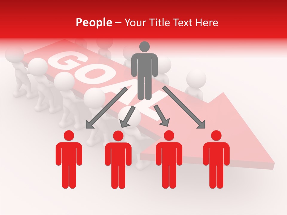 Corporate Arrow Partners PowerPoint Template