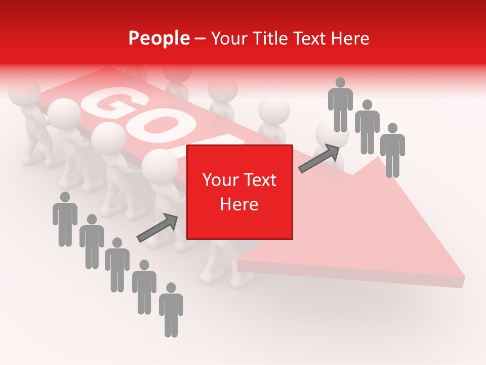 Corporate Arrow Partners PowerPoint Template