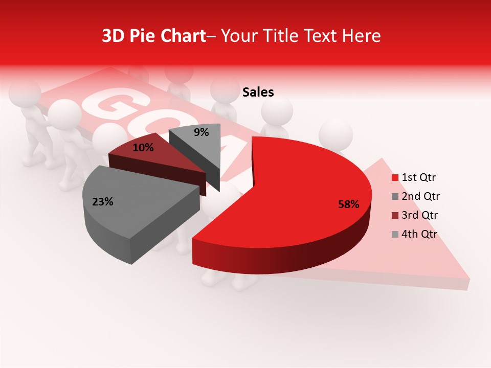Corporate Arrow Partners PowerPoint Template