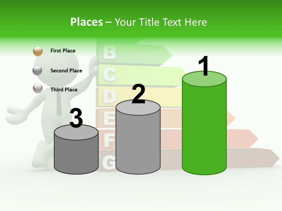 Industrial Construction Arrow PowerPoint Template