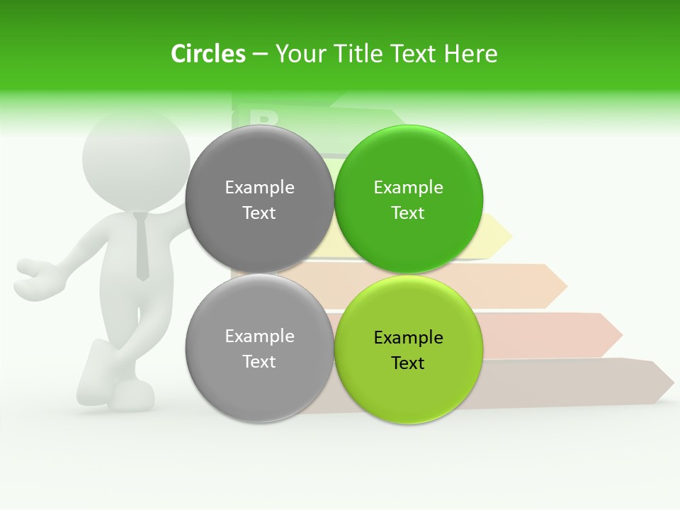 Industrial Construction Arrow PowerPoint Template
