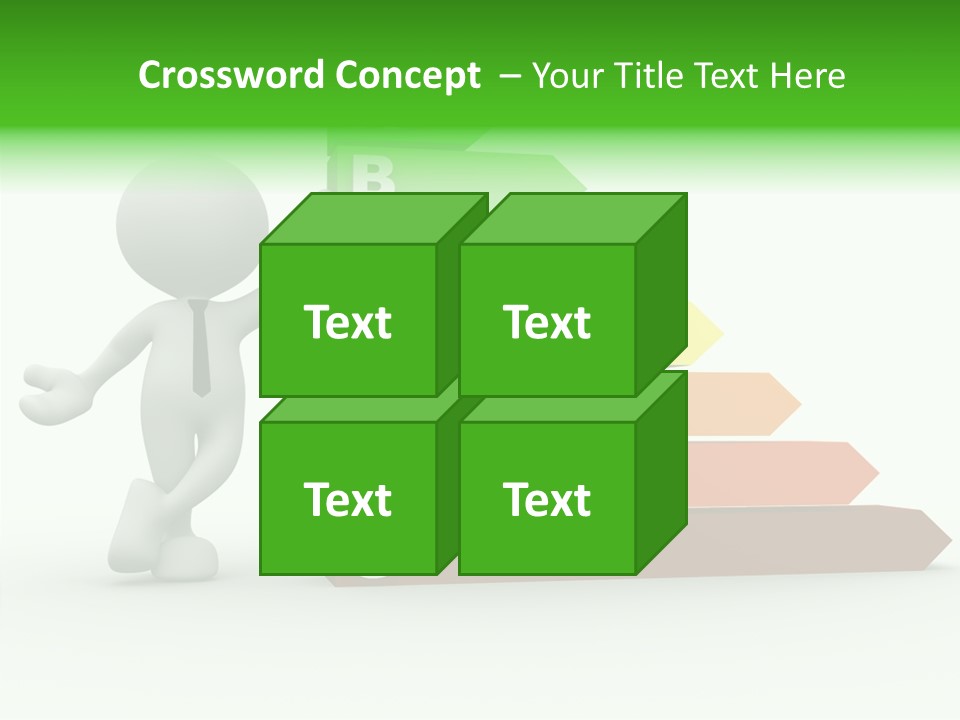 Industrial Construction Arrow PowerPoint Template