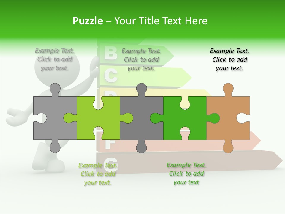 Industrial Construction Arrow PowerPoint Template