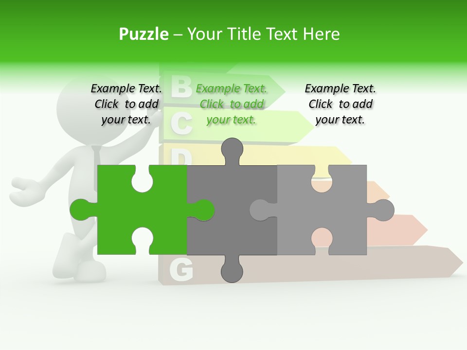 Industrial Construction Arrow PowerPoint Template