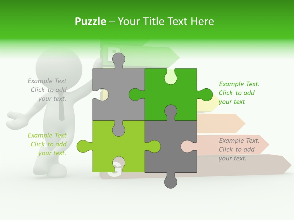 Industrial Construction Arrow PowerPoint Template