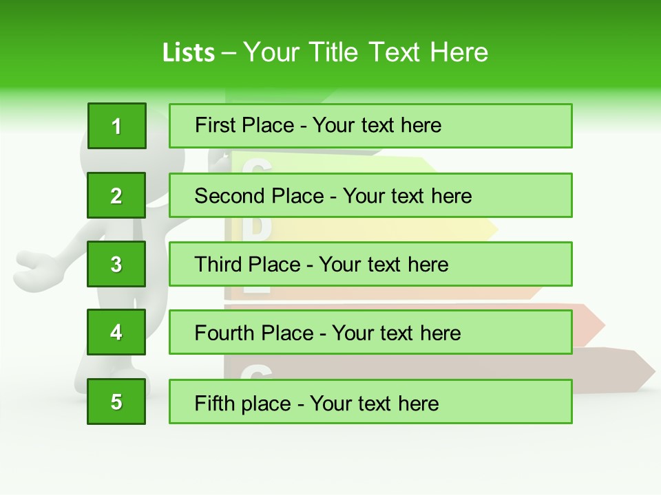 Industrial Construction Arrow PowerPoint Template