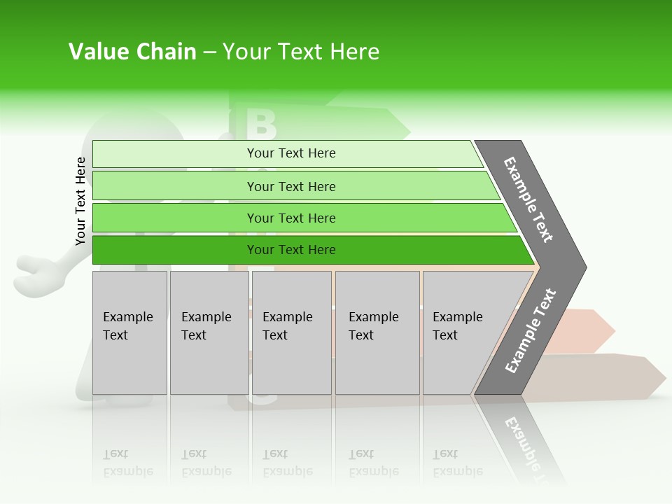 Industrial Construction Arrow PowerPoint Template