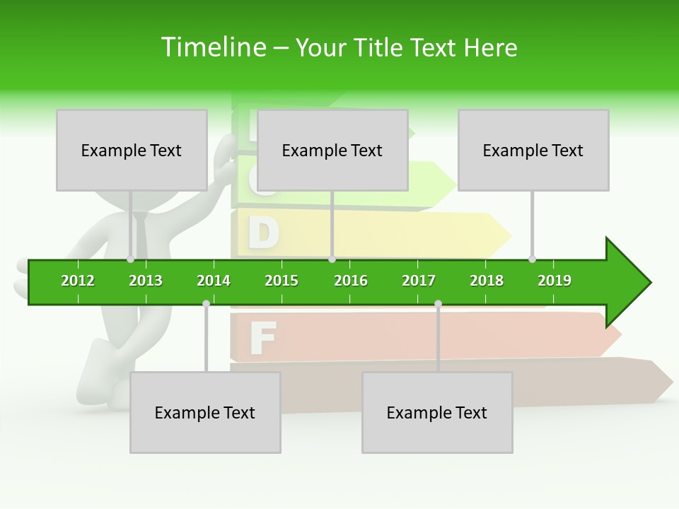 Industrial Construction Arrow PowerPoint Template