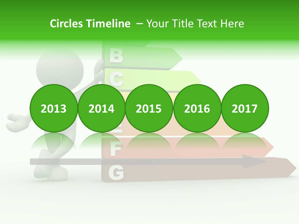 Industrial Construction Arrow PowerPoint Template
