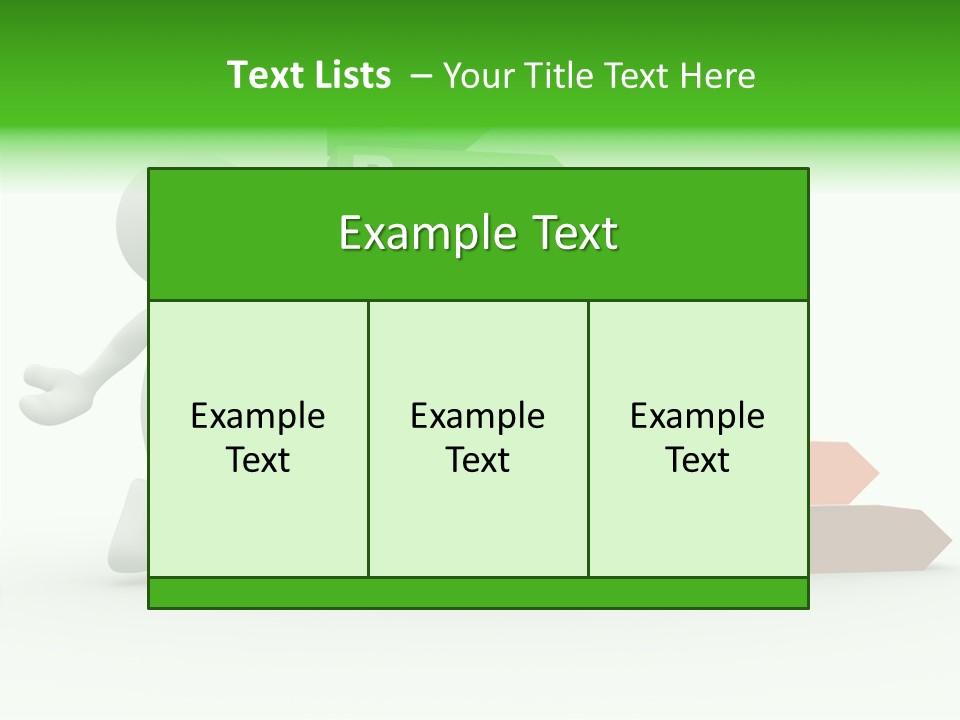 Industrial Construction Arrow PowerPoint Template