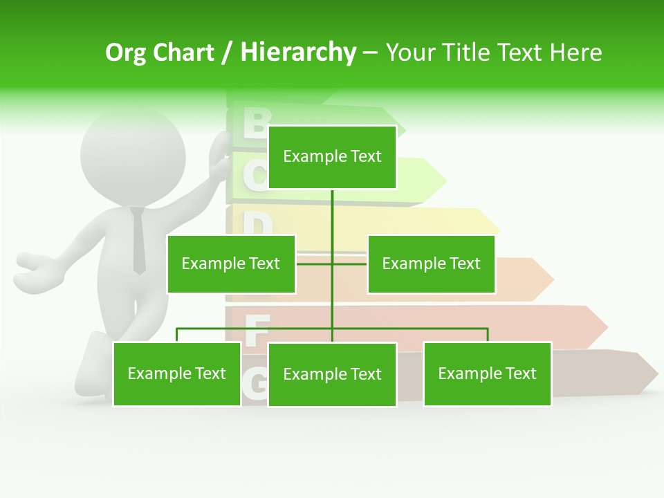 Industrial Construction Arrow PowerPoint Template