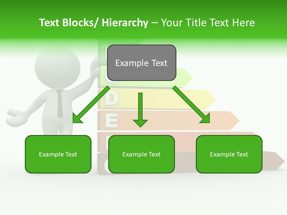 Industrial Construction Arrow PowerPoint Template