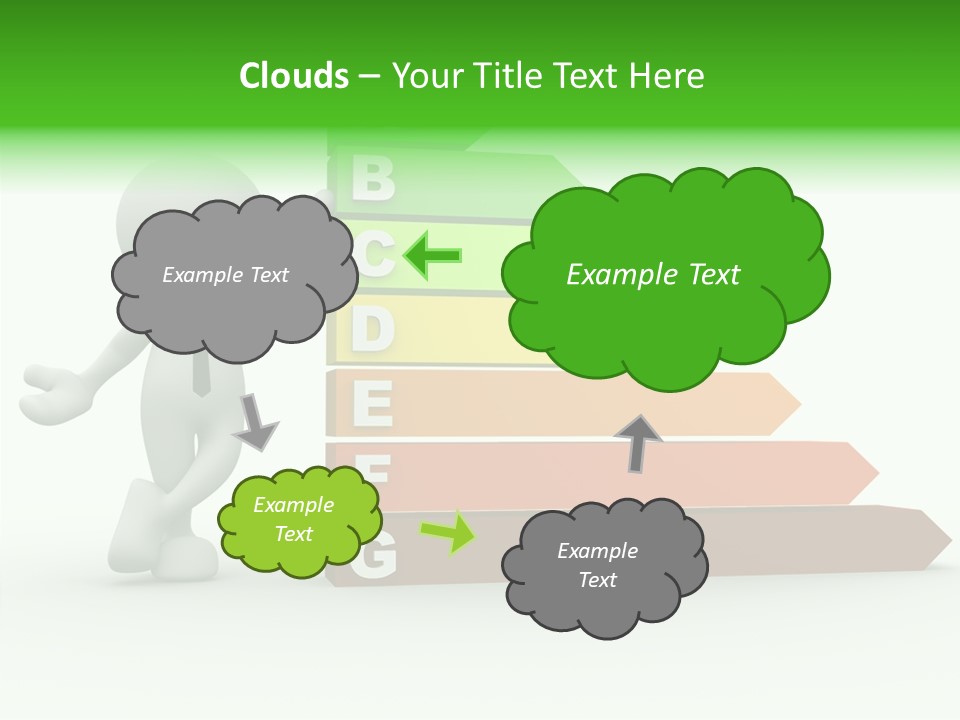 Industrial Construction Arrow PowerPoint Template