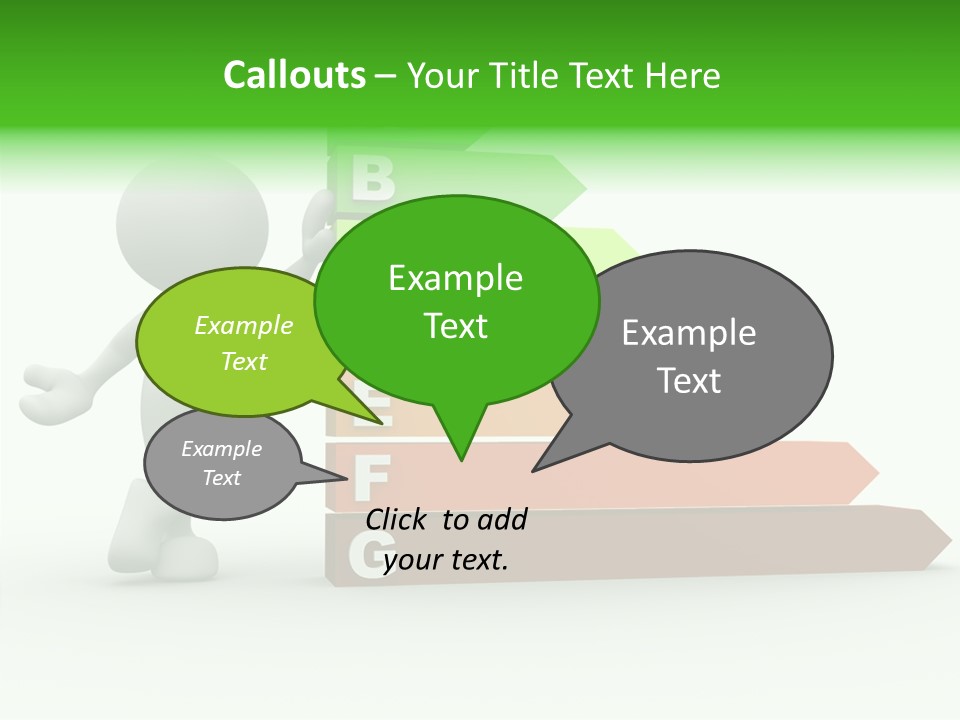 Industrial Construction Arrow PowerPoint Template