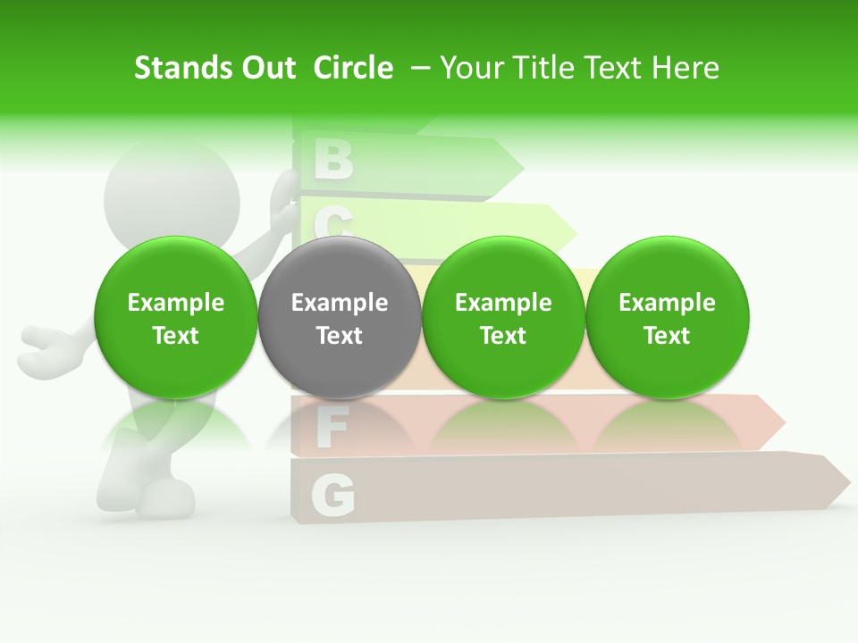 Industrial Construction Arrow PowerPoint Template