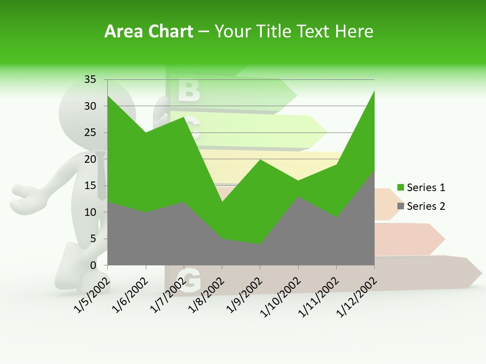 Industrial Construction Arrow PowerPoint Template