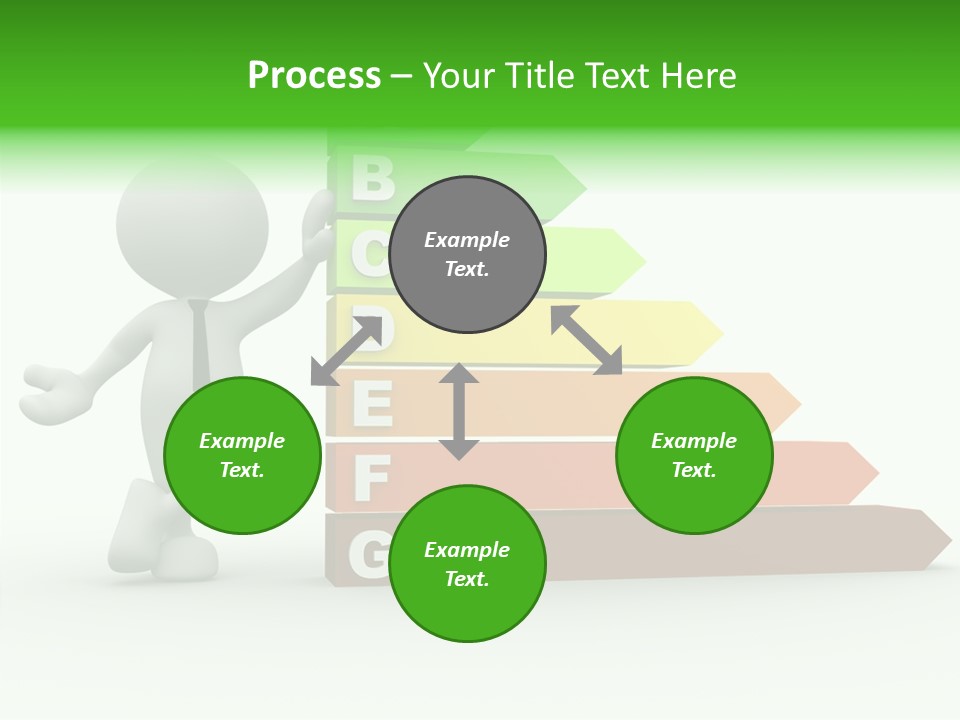 Industrial Construction Arrow PowerPoint Template