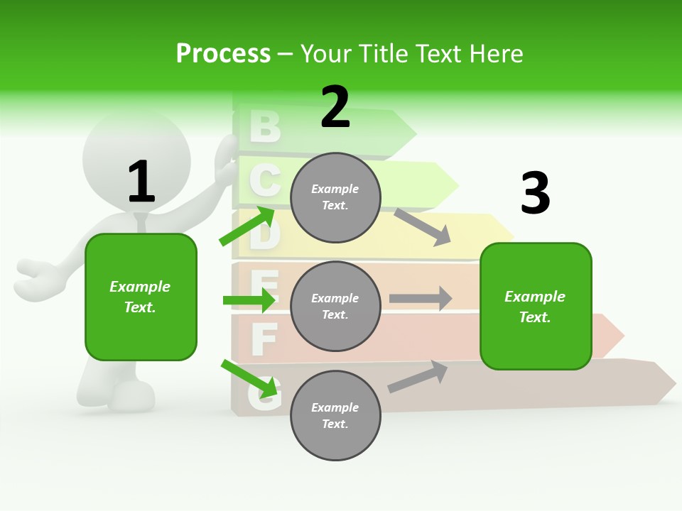 Industrial Construction Arrow PowerPoint Template