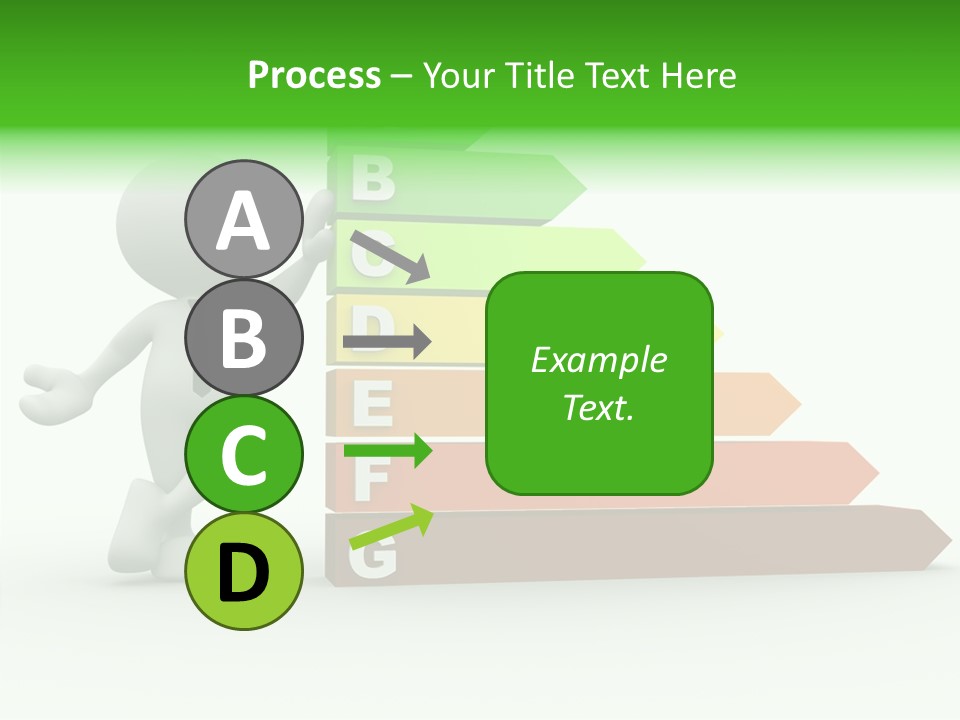 Industrial Construction Arrow PowerPoint Template