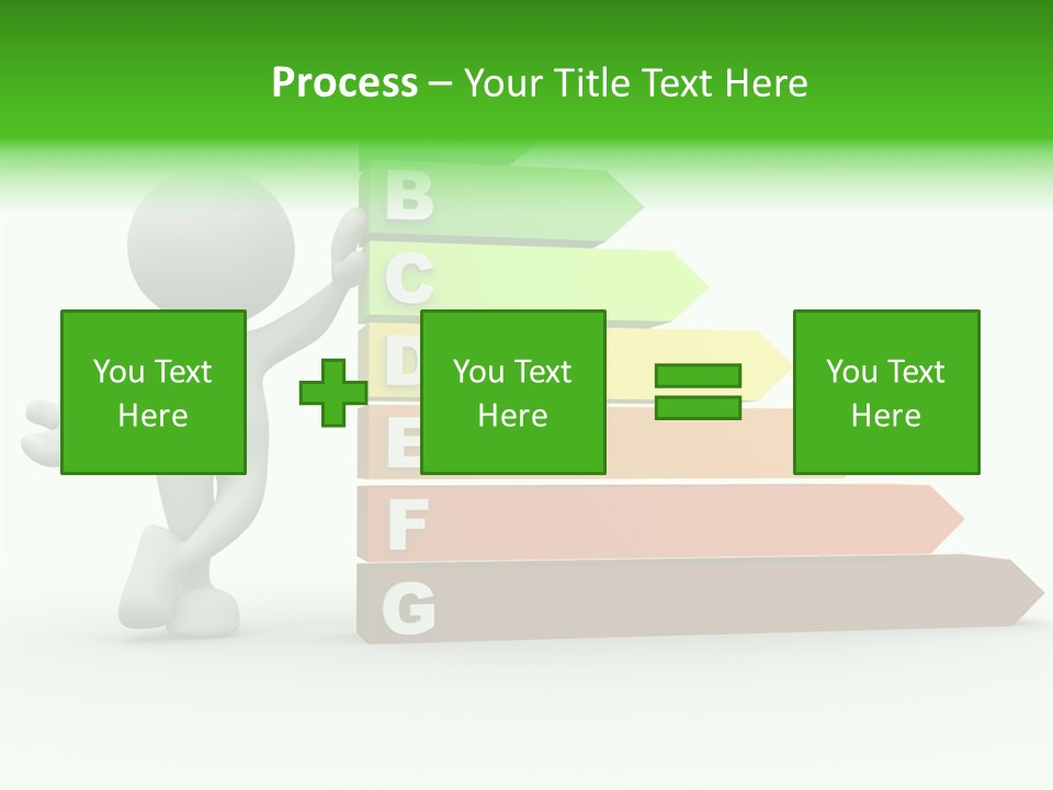 Industrial Construction Arrow PowerPoint Template
