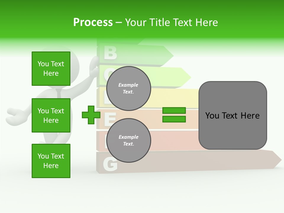 Industrial Construction Arrow PowerPoint Template