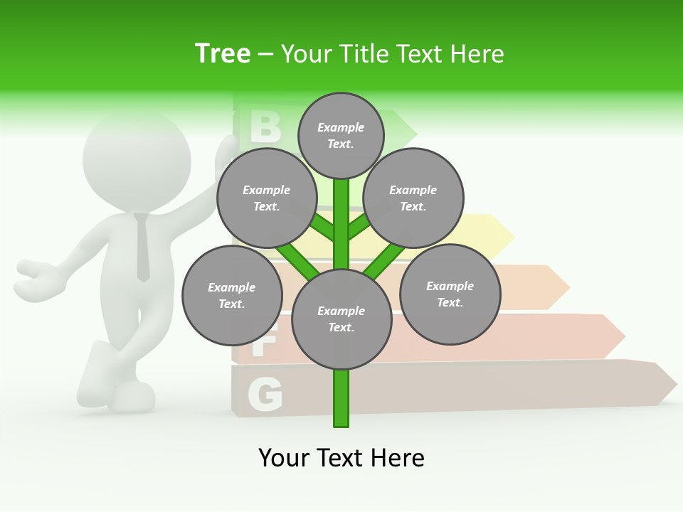 Industrial Construction Arrow PowerPoint Template