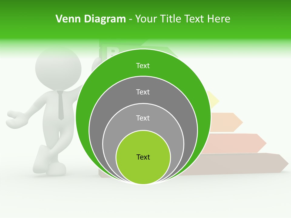 Industrial Construction Arrow PowerPoint Template