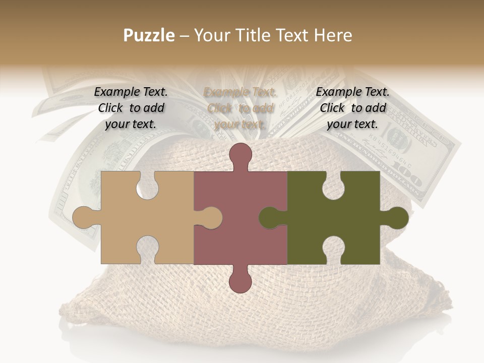 Closeup Clamp  PowerPoint Template