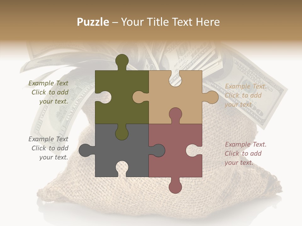 Closeup Clamp  PowerPoint Template